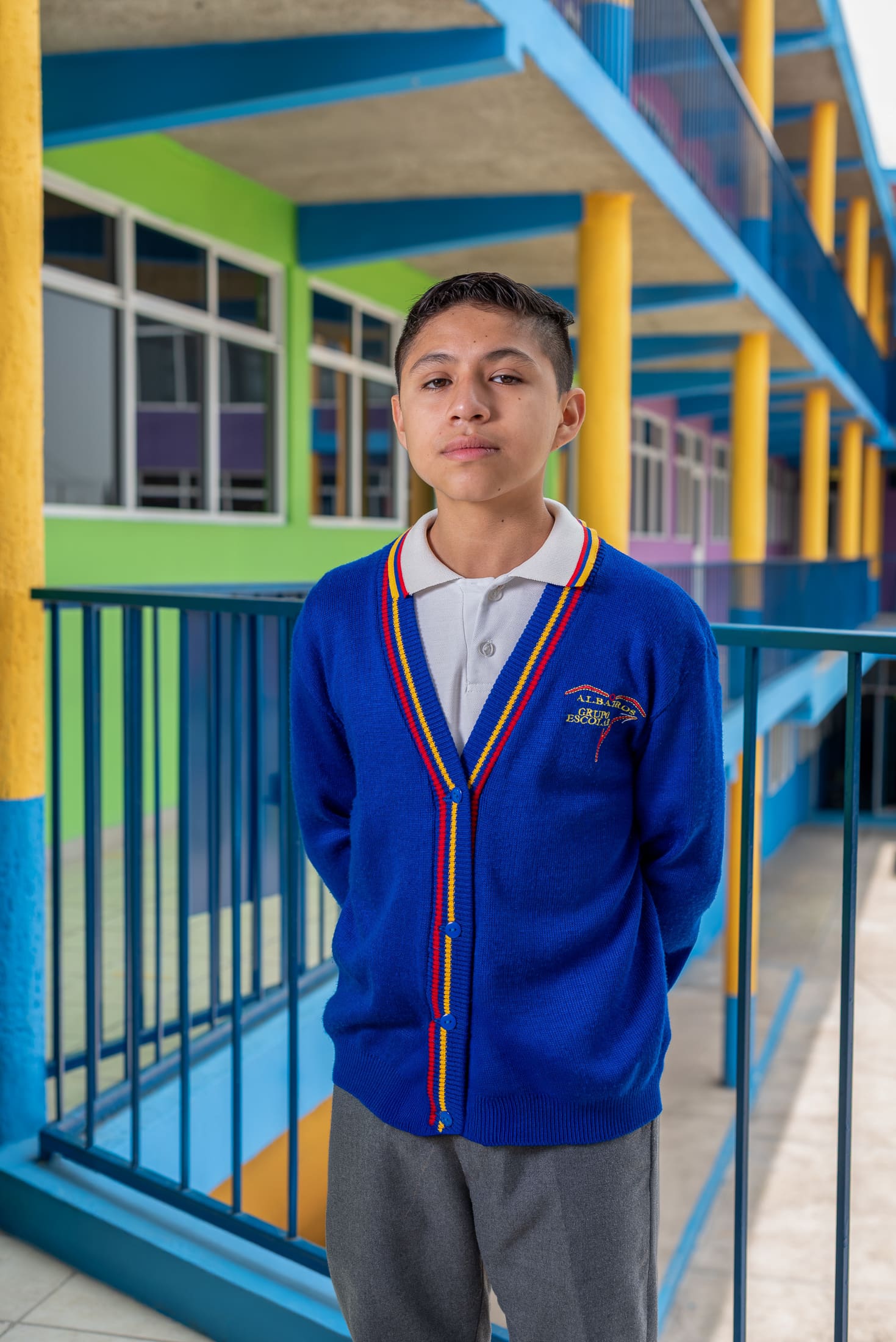 Liam Antuan, ganador de la Olimpiada del Conocimiento